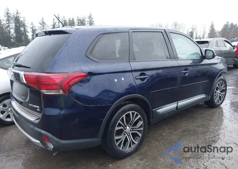 2016 Mitsubishi Outlander Se from USA, damaged, VIN JA4AD3A34GZ011182